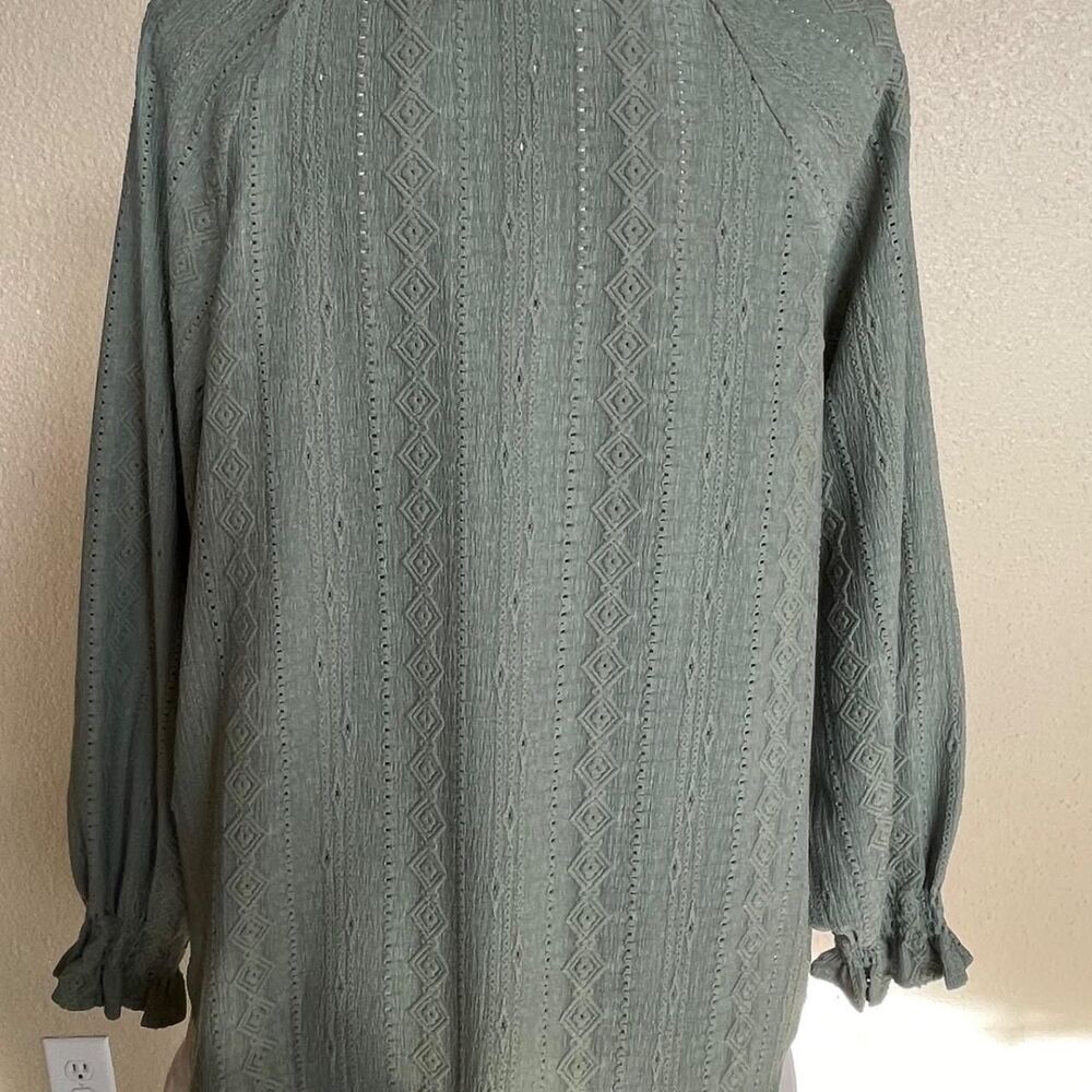 Frye womens Salt Breeze #BOHO #western feminine blouse, Medium #festival - Picture 2 of 6